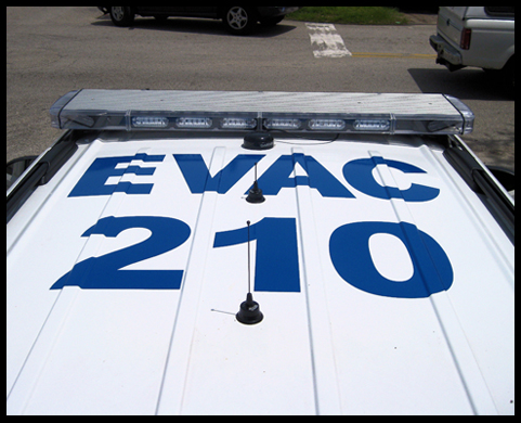 Vehicle lettering in Daytona