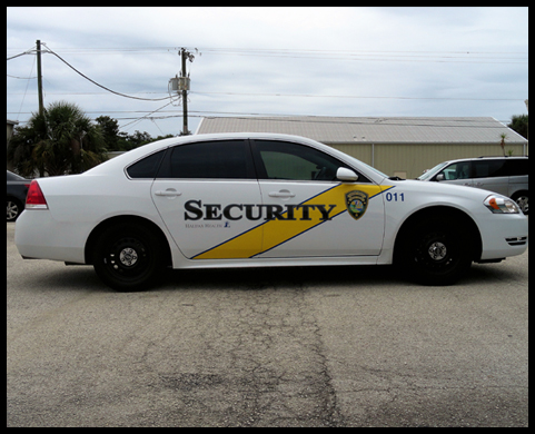 Vehicle lettering in Daytona