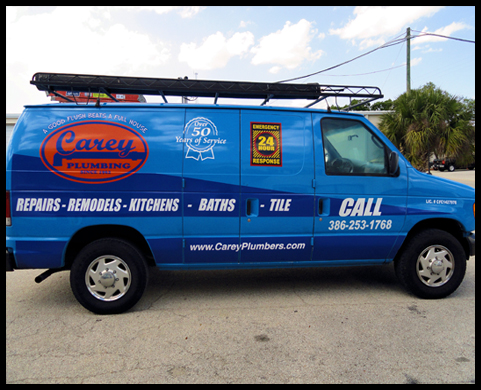 Vehicle lettering in Daytona
